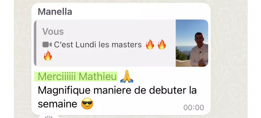 TéMOIGNAGE ATELIER COACH BUSINESS MATHIEU