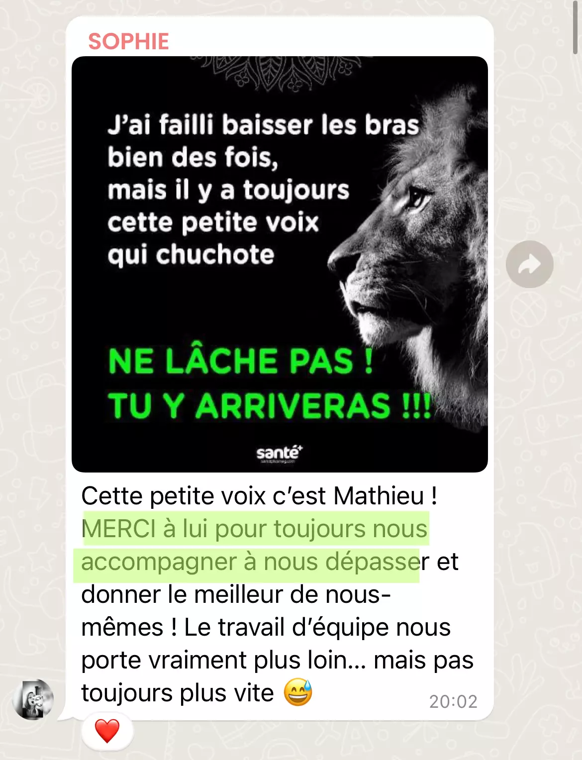 TEMOIGNAGE DE SOPHIE COACHING BUSINESS 