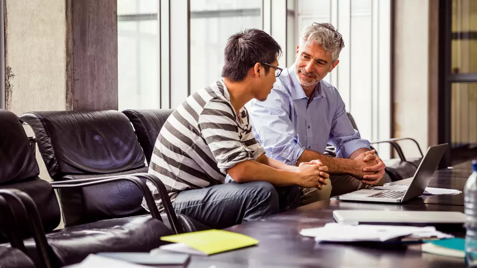 Coach business accompagnant un entrepreneur dans son projet