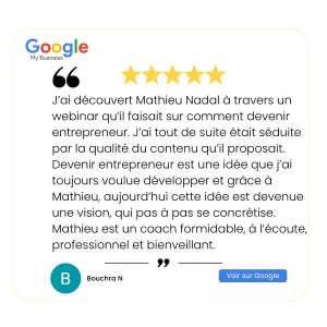 business coach Geneve témoignages
