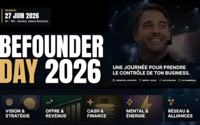 BeFounder Day Genève — Événement entrepreneur 27 juin